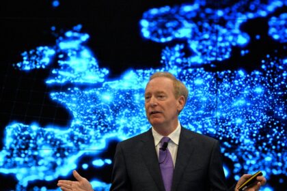 Brad Smith is in Europe to reaffirm Microsoft's commitment to the continent