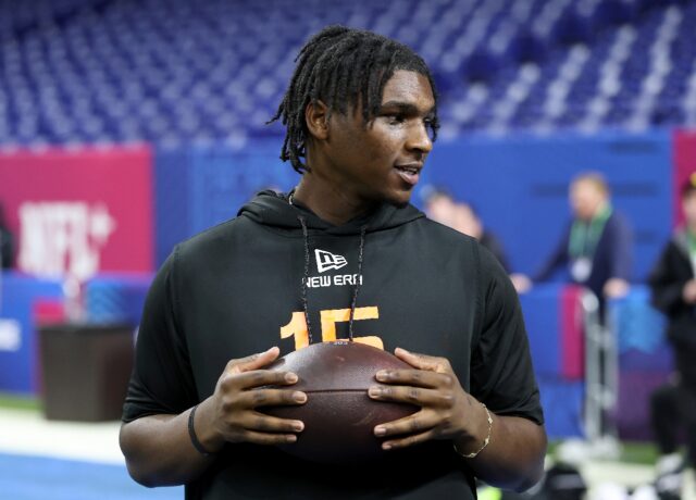 Cam Ward, a quarterback from the University of Miami, is expected to be taken by the Tenne