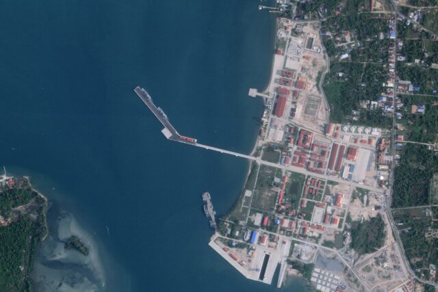 Cambodia's Ream naval base off the country's southern coast has raised concerns in the Uni