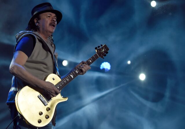 Carlos Santana, performing in Mexico City in March 2019, seamlessly fused Latin rock, jazz