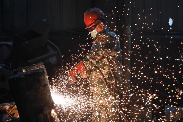 China's manufacturing activity shrank in April after growing at its highest rate in a year
