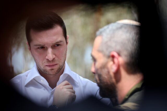 France's Bardella was among a number of rightwingers to attend an anti-Semitism conference