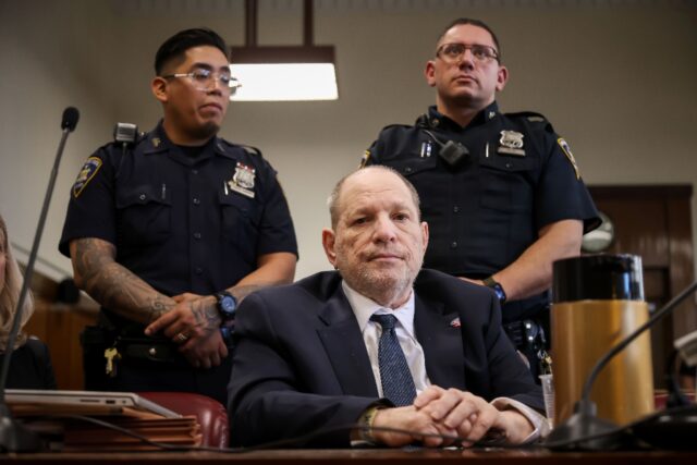 Former Hollywood film producer Harvey Weinstein listened attentively to evidence presented