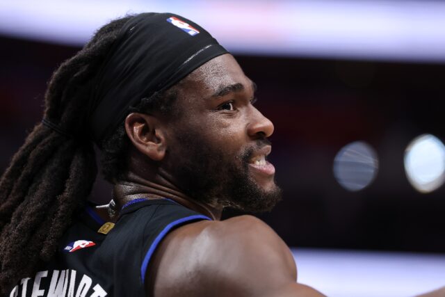 Isaiah Stewart of the Detroit Pistons was suspended two games by the NBA and four other pl