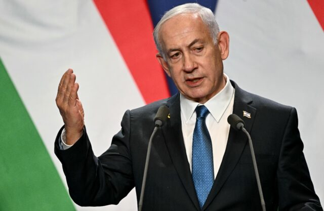 Israeli Prime Minister Benjamin Netanyahu comes to Washington direct from a visit to Hunga