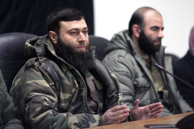 Issam al-Buwaydani, leader of Syria's Jaish al-Islam group that fought against Bashar al-A