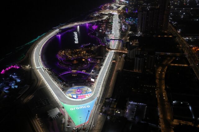 Jeddah's high-speed Corniche Circuit is the venue for this weekend's Saudi Arabian Grand