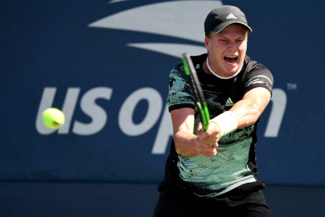 Jenson Brooksby reached the final of the U.S Men's Clay Court Championship beating Tommy P