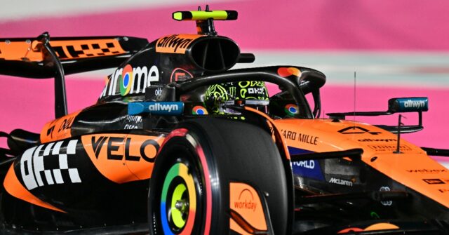 Norris Leads Piastri as McLaren Stages 1-2 in Saudi GP Practice