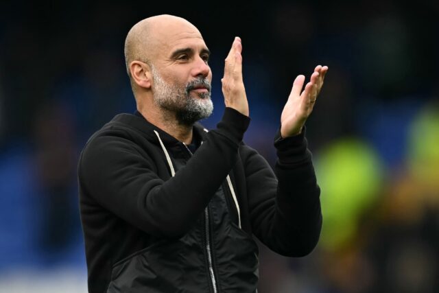 Manchester City manager Pep Guardiola