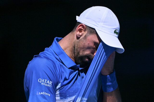 Novak Djokovic reached the semi-finals of the Australian Open before retiring injured agai