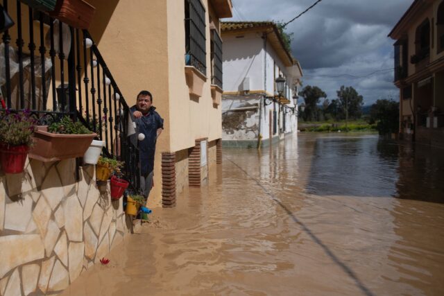 Some areas of Europe were hit by extreme rainfall while others experienced record dry cond