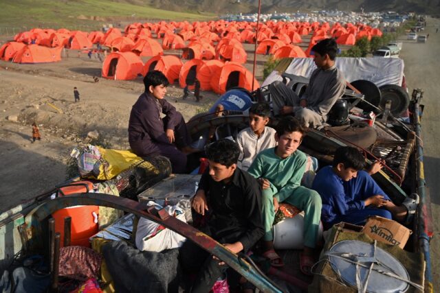 Pakistan has launched a campaign to evict by the end of April more than 800,000 Afghans wh