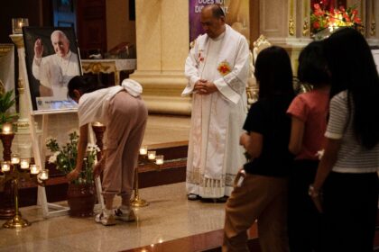 The Philippines, Asia's Catholic bastion, held four days of national mourning for the pope