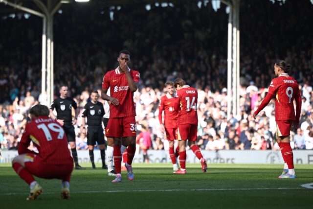 Premier League leaders Liverpool were stunned by Fulham