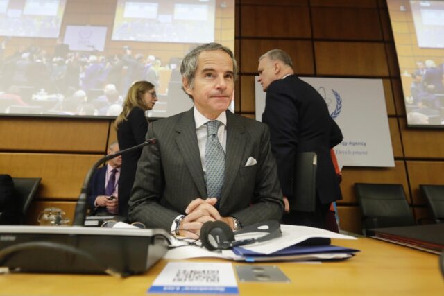Rafael Grossi, director general of the International Atomic Energy Agency, expressed optim