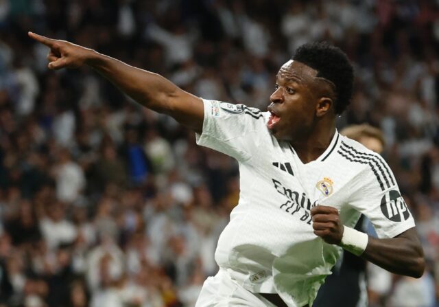 Real Madrid's Brazilian forward Vinicius Junior may come in for criticism despite his goal