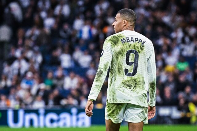 Real Madrid's French forward Kylian Mbappe has been impressive in attack but his team are