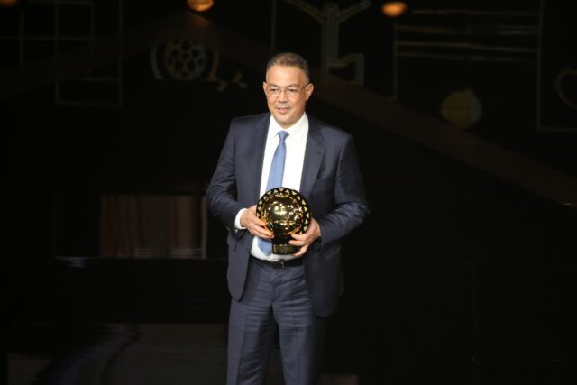 Royal Moroccan Football Federation president Fouzi Lekjaa has been elected first vice-pres