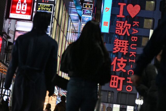 Sex tourism has developed as a dark flipside to the bustling Kabukicho nightlife district
