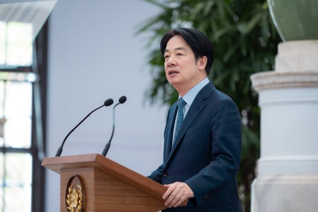 Taiwan President Lai Ching-te says he has no plans to retaliate in kind to Donald Trump's