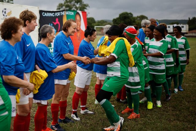 Teams from across Africa and beyond competed at the Grannies International Football Tourna
