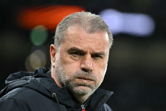 Tottenham boss Ange Postecoglou