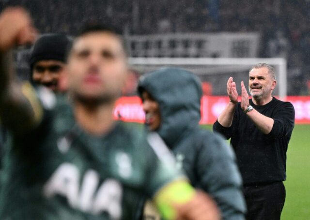 Tottenham Hotspur coach Ange Postecoglou has his side through to the semi-finals of the Eu