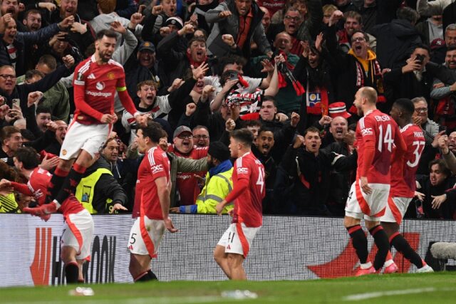 Man Utd produced a remarkable fightback to beat Lyon
