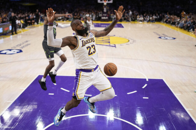 Timberwolves Lakers Basketball The Associated Press