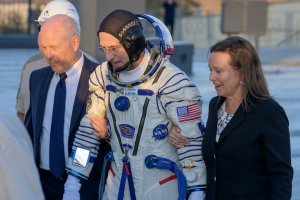 NASA's oldest astronaut returning to Earth after ISS mission