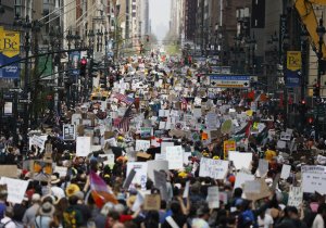 Thousands protest Trump across U.S. in second 'day of action'