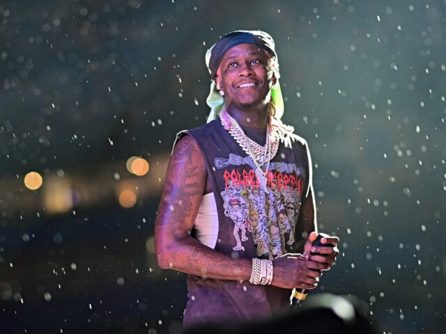 ATLANTA, GA - JULY 17: Young Thug performs at 107.9 Birthday Bash 25 at Center Parc Credit