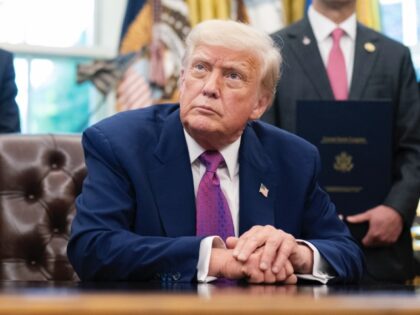 President Donald J. Trump holds a bill signing with members of Congress, Friday, May 9, 20