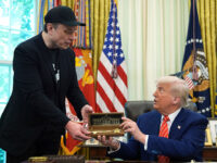 Donald Trump Gifts Elon Musk Key to White House in Send-Off Presser