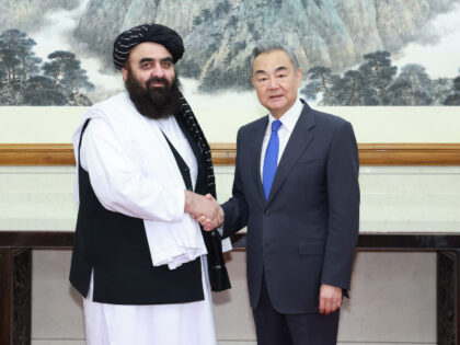 Chinese Foreign Minister Wang Yi, also a member of the Political Bureau of the Communist P