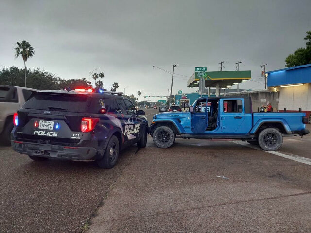 Brownsville Police stop a stolen vehicle that was headed to Mexico under orders of the Gul