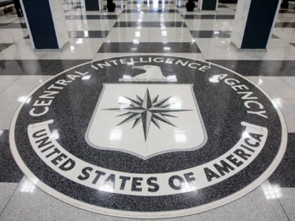 UNITED STATES - SEPTEMBER 18: The seal of the Central Intelligence Agency is displayed in