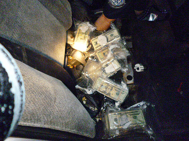 Cash Smuggling (FILE: U.S. Customs and Border Protection)