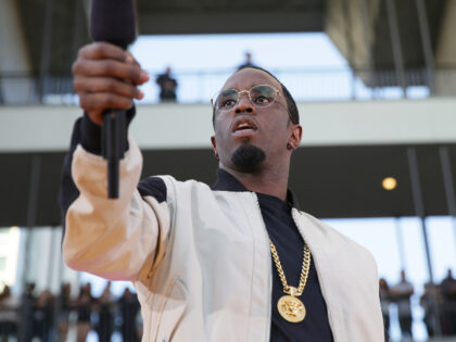 HOLLYWOOD, CA - FEBRUARY 25: Sean "Diddy" Combs attends Big Sean's concert