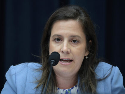 U.S. Rep. Elise Stefanik (R-NY) speaks during a hearing before the House Education and Wor
