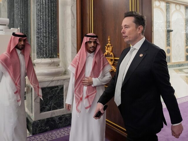 Elon Musk in Saudi Arabia