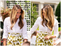 Fashion Notes: Melania Trump Wears Off-the-Runway Michael Kors to Welcome Kids to the Kennedy Garde