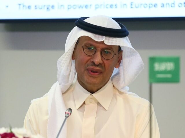 VIENNA, AUSTRIA - OCTOBER 05: Saudi Arabia's Minister of Energy Prince Abdulaziz bin Salma