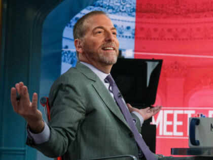 MEET THE PRESS -- Pictured: Moderator Chuck Todd appears on his final show as chair of “