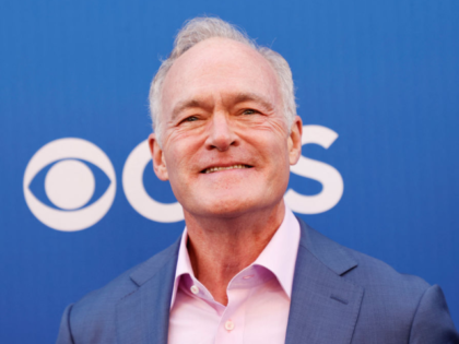 US journalist Scott Pelley attends a celebration of the announcement of CBS's new Fall sch