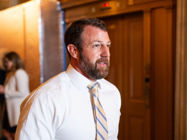 WASHINGTON - JUNE 4: Sen. Markwayne Mullin, R-Okla., leaves the Senate chamber after a vot