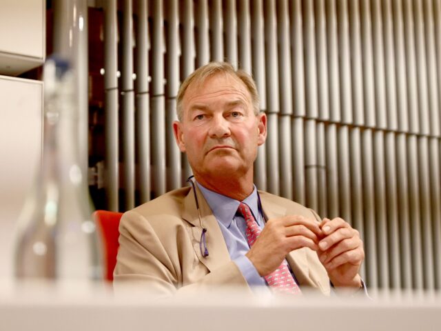 Reform UK MP for Great Yarmouth, Rupert Lowe, during a press conference in Westminster, ce