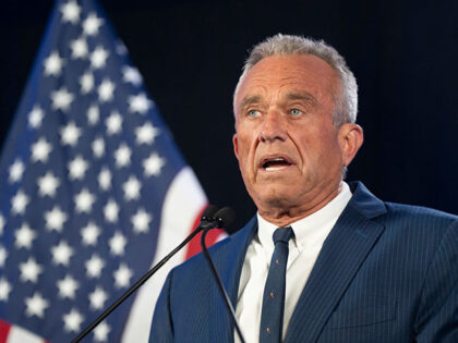 Former Presidential candidate Robert F. Kennedy Jr. delivers remarks at the Renaissance Ph