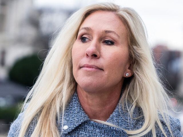 GettyImages-2191004238 UNITED STATES - DECEMBER 18: Rep. Marjorie Taylor Greene, R-Ga., arrives to the U.S. Capit